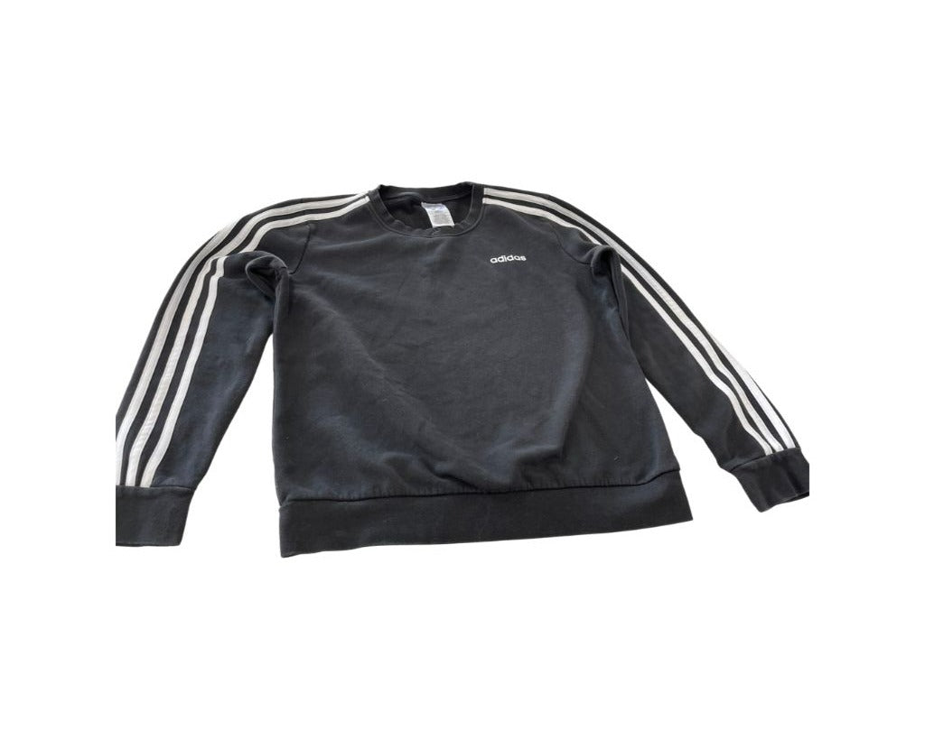 Adidas Black & White Long Sleeve Sweatshirt