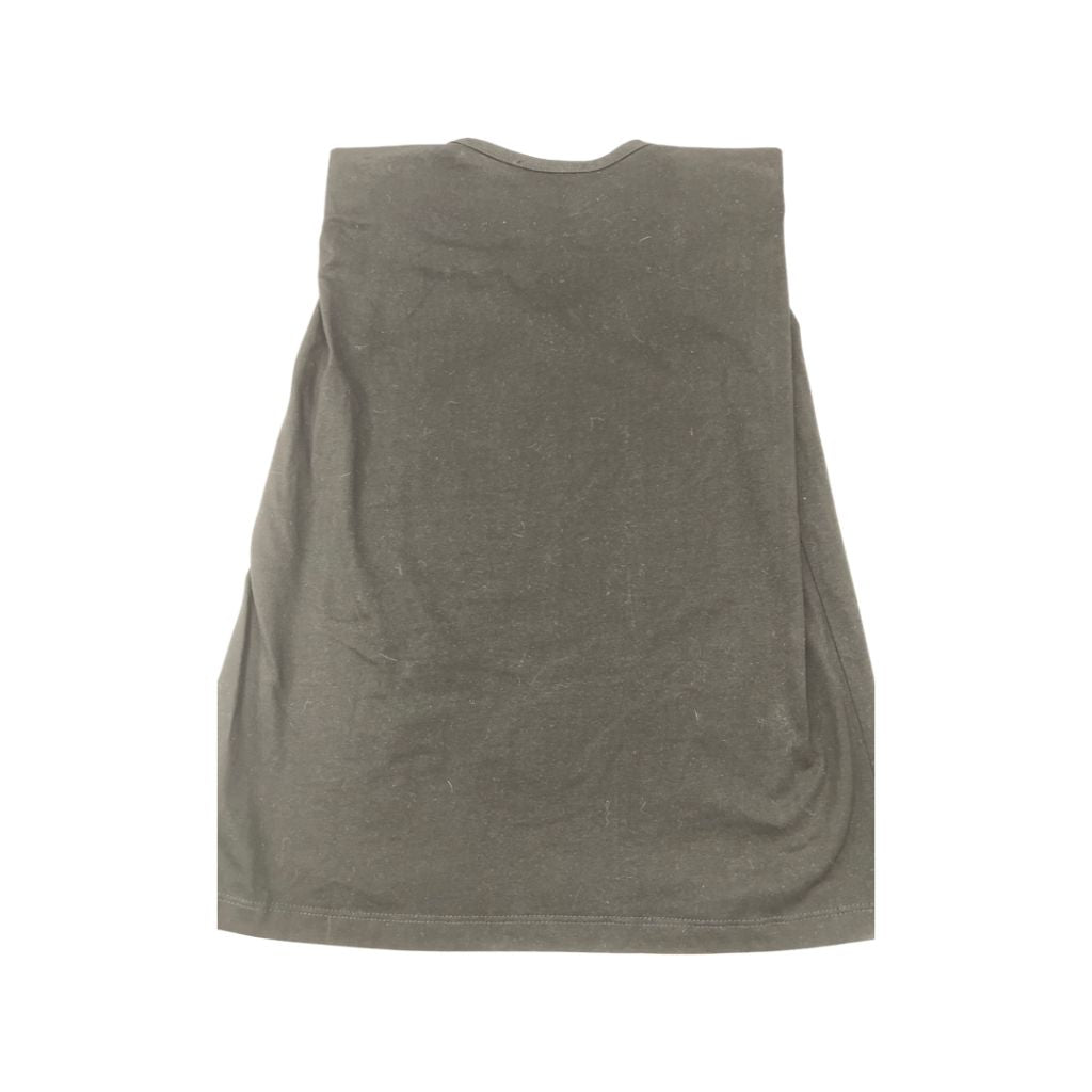 BlankNYC Black Big Shoulder Tank