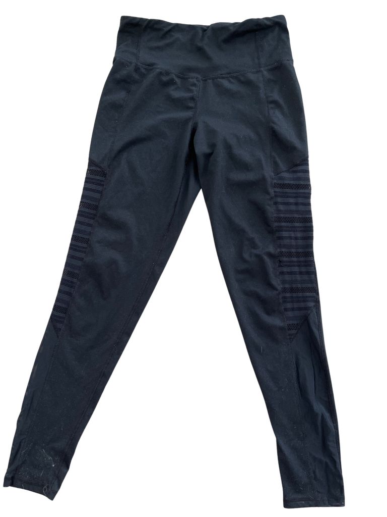 Champion Black Leggings with Mesh Sides