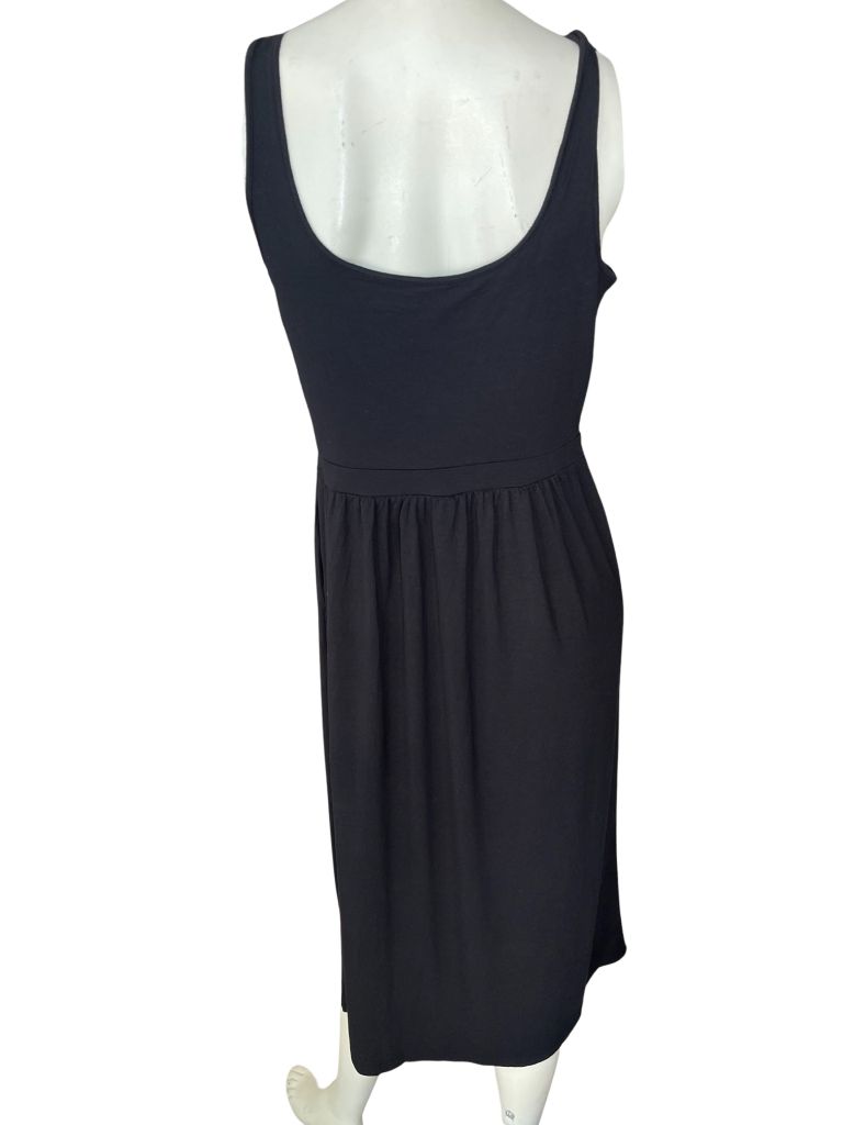 Daily Ritual Black Sleeveless Midi Dress