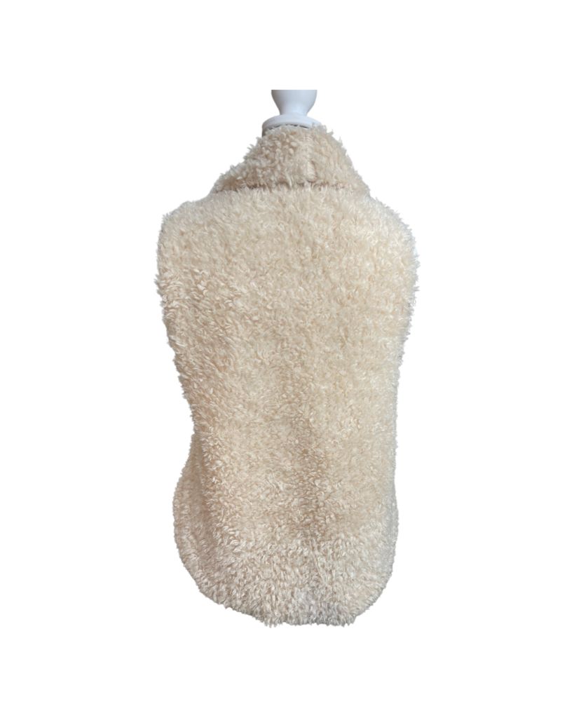 Dainty Hooligan Cream Shaggy Vest