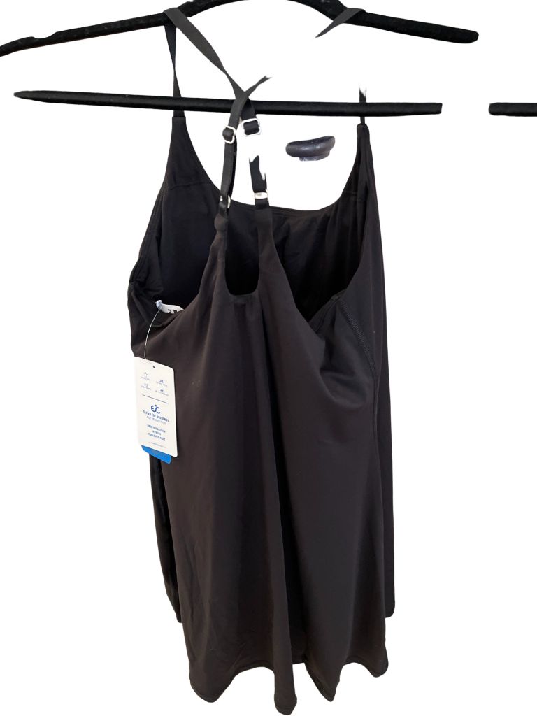Ewedoos Black Athletic Tennis Dress with Built in Bra and Shorts