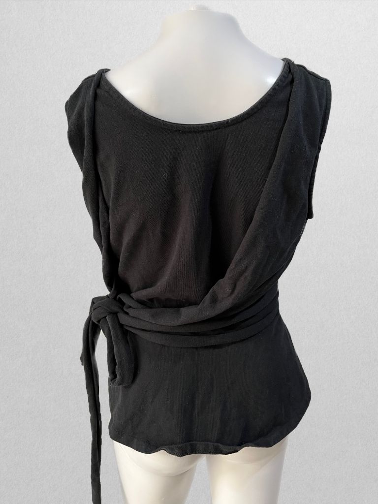 J Crew Black Side-Tie Tank