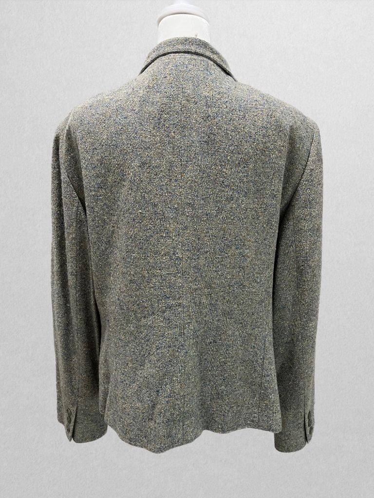 Lafayette 148 Green Multicolor 3 Button Blazer