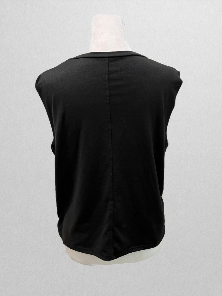 Lovers of hYOUmanity Black Sleeveless Tee