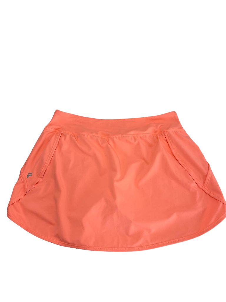 Fila Neon Orange Skort