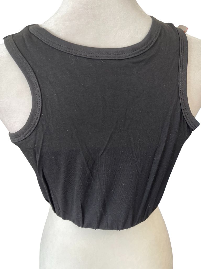 Huji Black Chest Binding Tank Bra