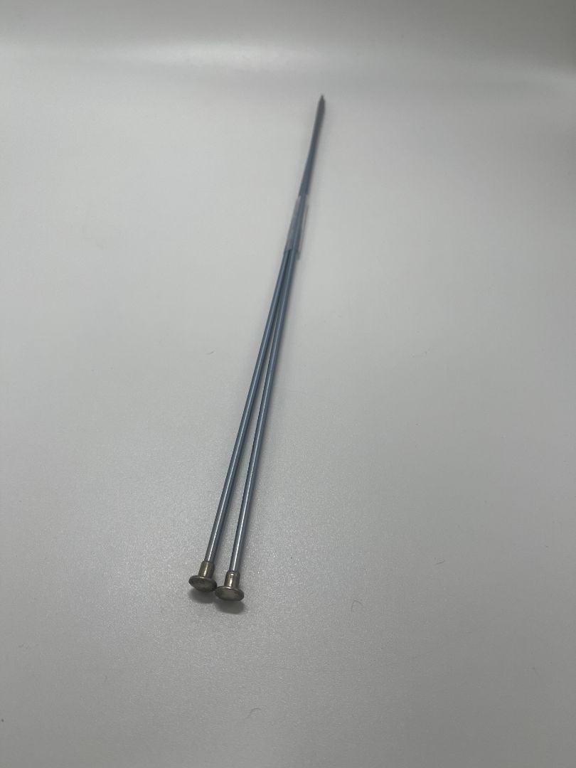 Zephr Grey Size 6 Knitting Needles