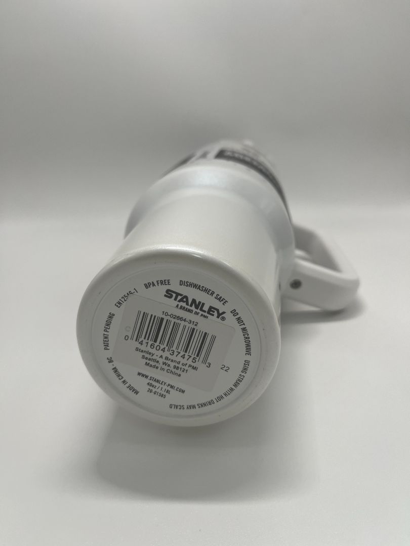 Stanley 40oz White Terrazzo The Big Grip Travel Quencher Rare Color NIB