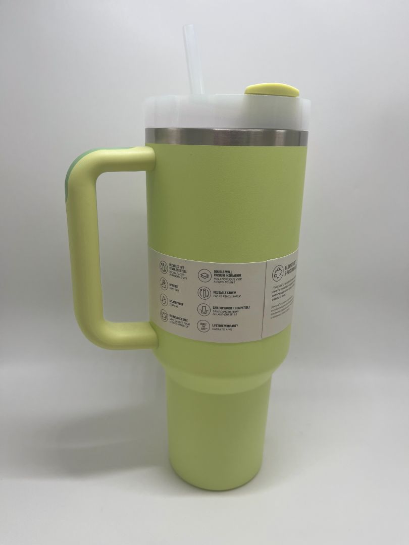 Stanley 40oz Citron The Flowstate Quencher H2.0 Tumbler