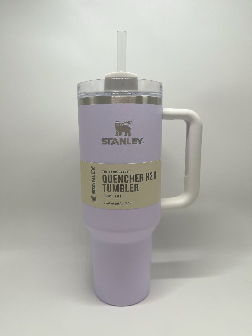Stanley 40oz Wisteria The Flowstate Quencher H2.0 Tumbler Limited Edition Color