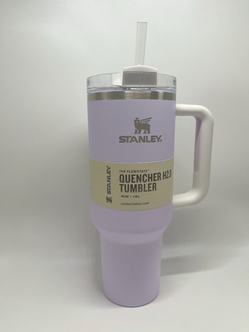 Stanley 40oz Wisteria The Flowstate Quencher H2.0 Tumbler Limited Edition Color