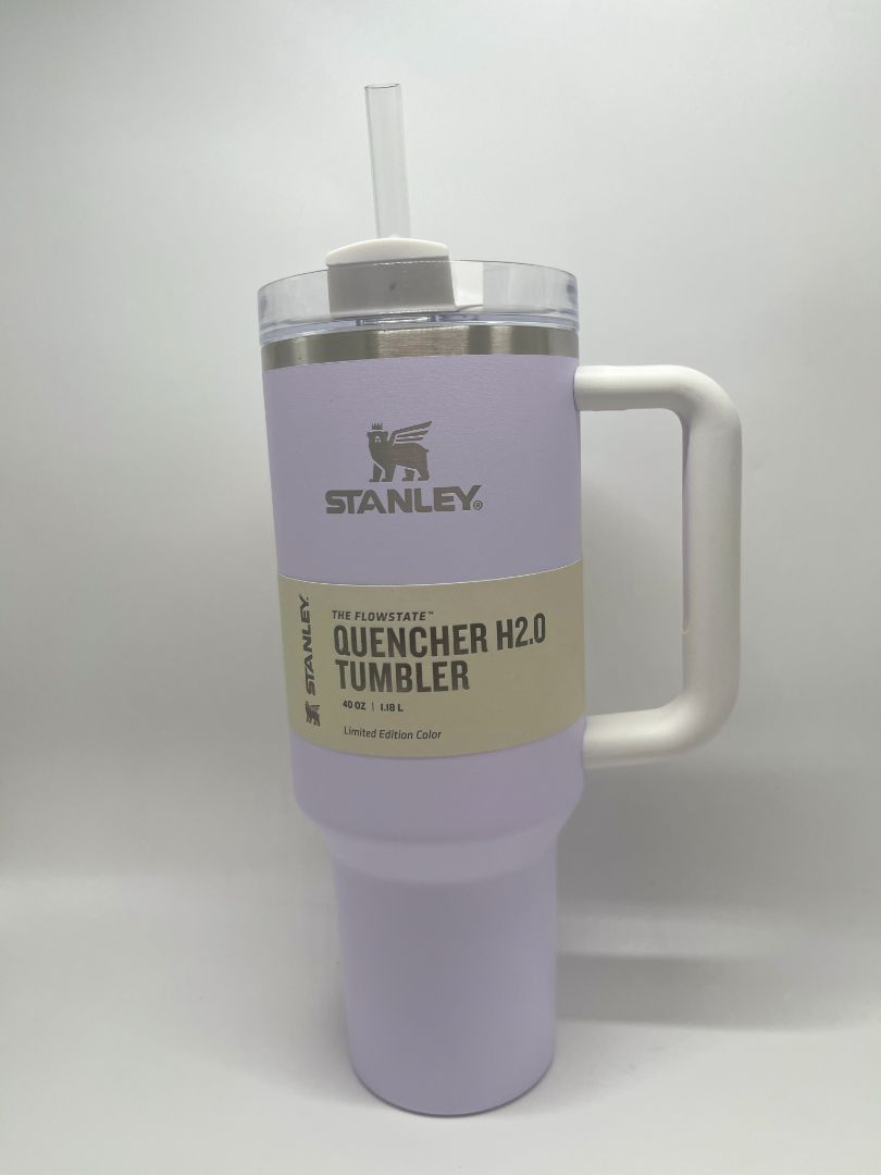 Stanley 40oz Wisteria The Flowstate Quencher H2.0 Tumbler Limited Edition Color