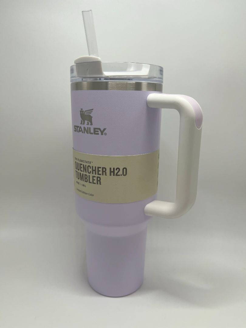 Stanley 40oz Wisteria The Flowstate Quencher H2.0 Tumbler Limited Edition Color
