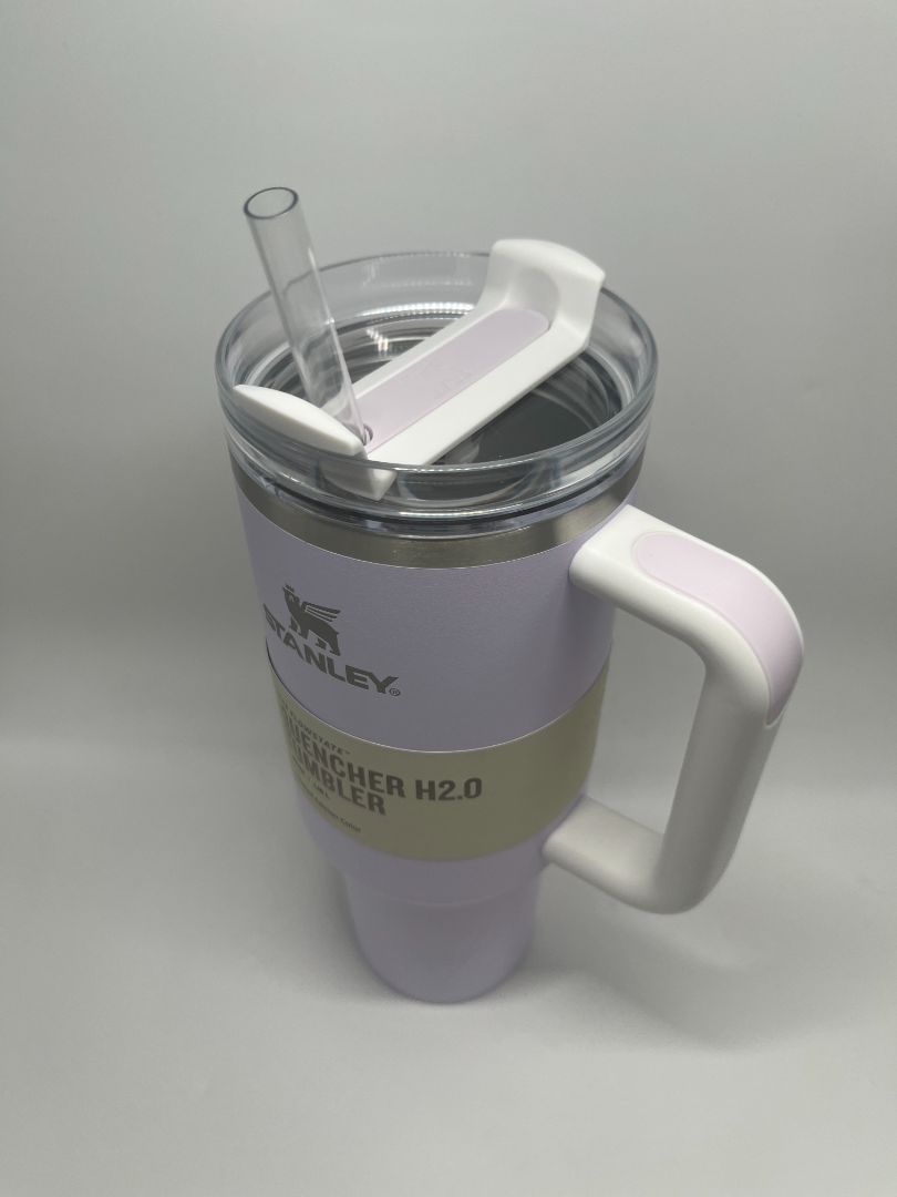 Stanley 40oz Wisteria The Flowstate Quencher H2.0 Tumbler Limited Edition Color