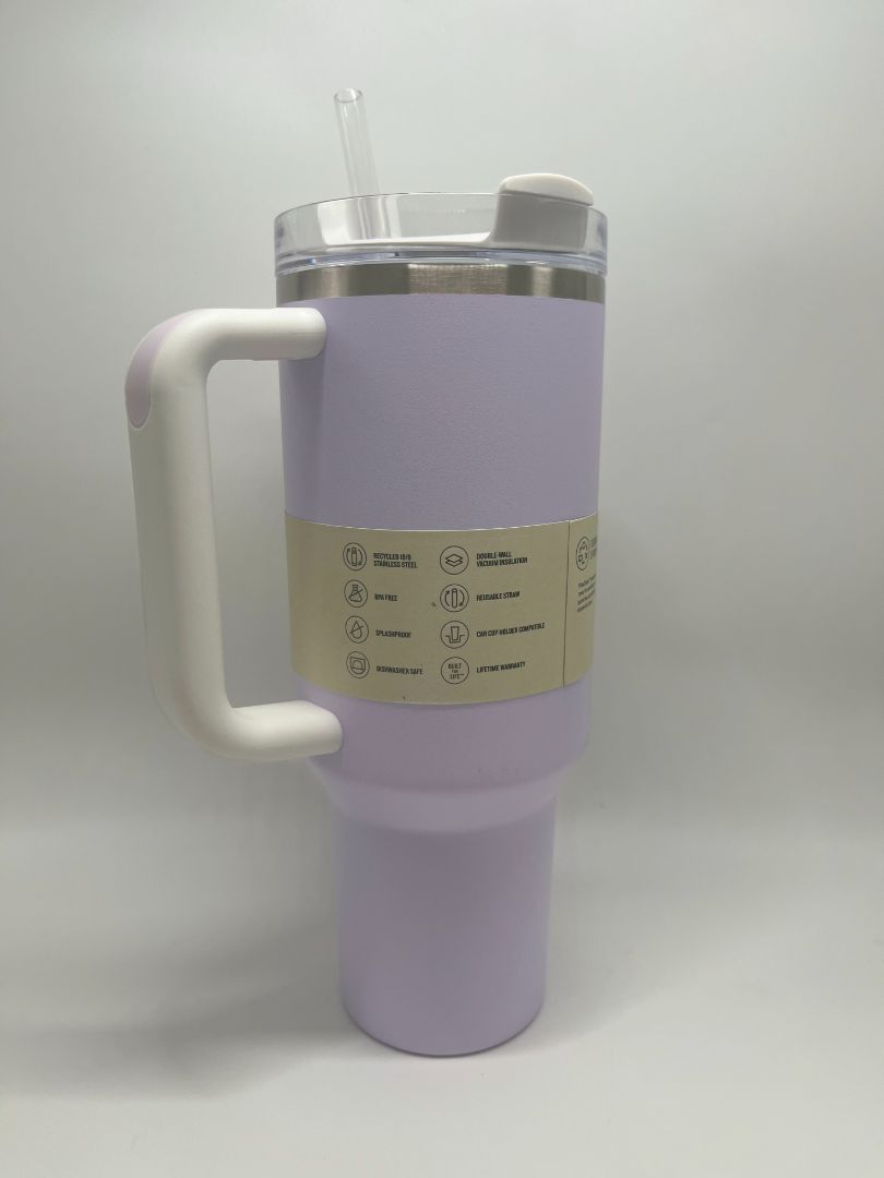 Stanley 40oz Wisteria The Flowstate Quencher H2.0 Tumbler Limited Edition Color