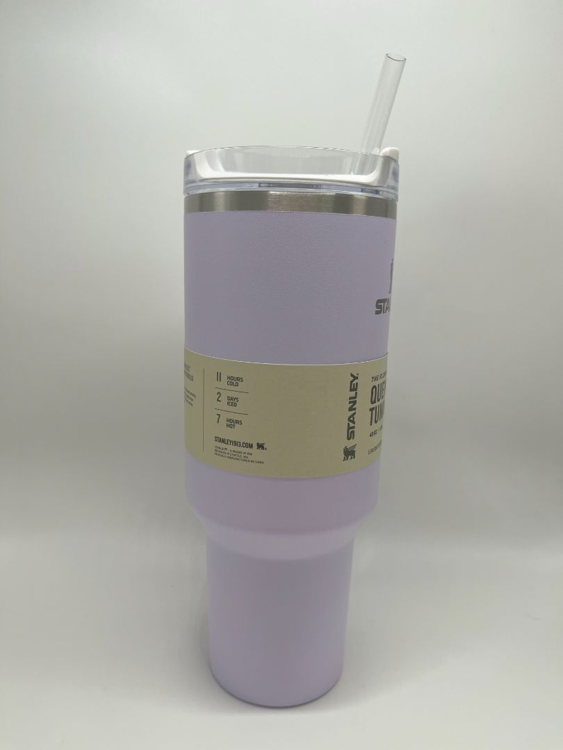 Stanley 40oz Wisteria The Flowstate Quencher H2.0 Tumbler Limited Edition Color