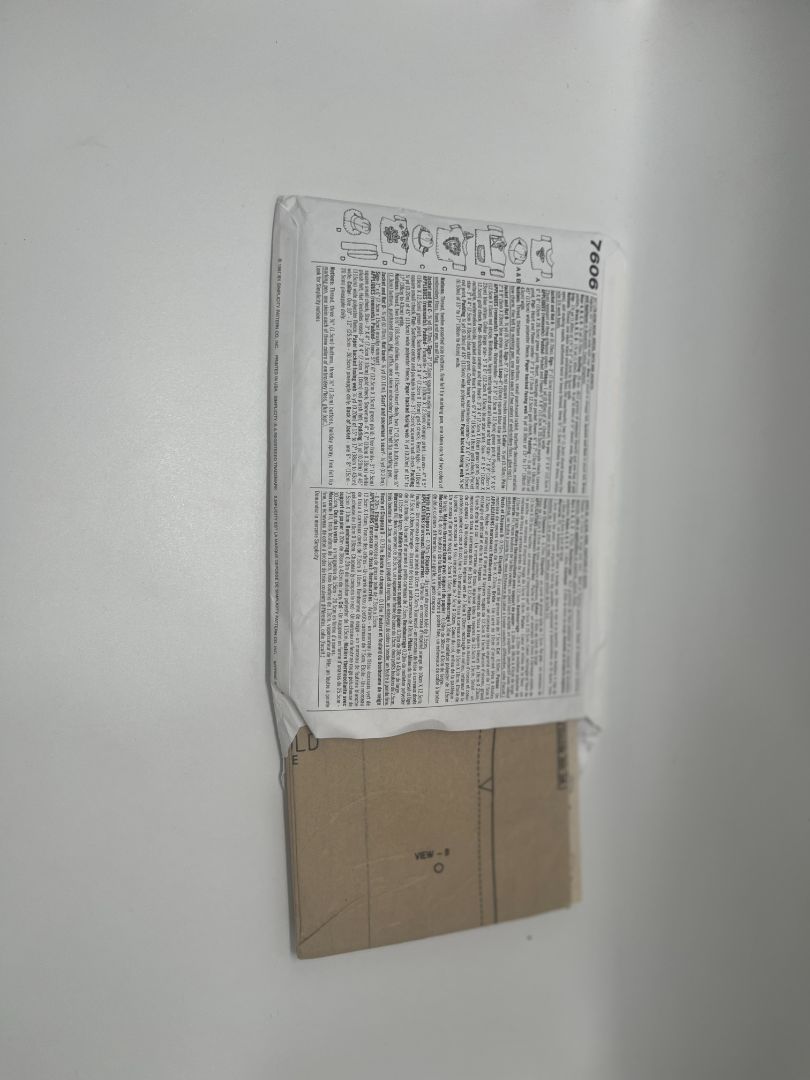 Vintage Simplicity Crafts 7606 OS 31" Bear, Dress, Hats & Jackets Sewing Pattern