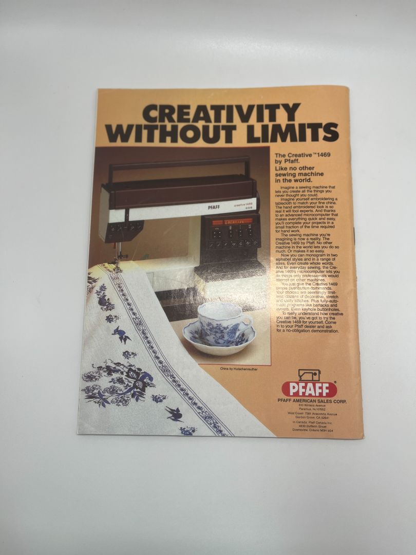 Vintage Simplicity Holiday 1984 Craft & Fashion Magazine