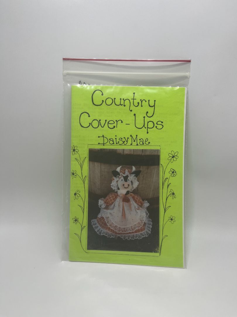 Vintage Country Cover-Ups Daisy Mae Cow Sewing Pattern