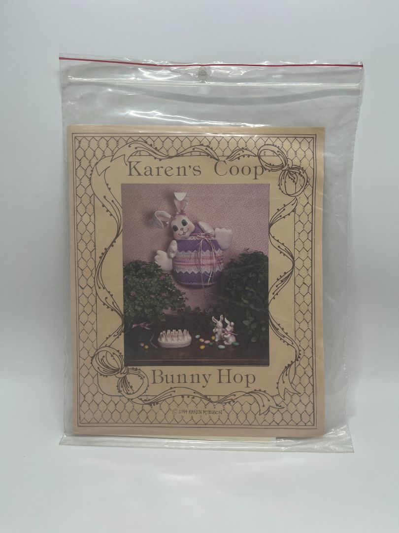 Vintage Karen's Coop Bunny Hop Sewing Pattern