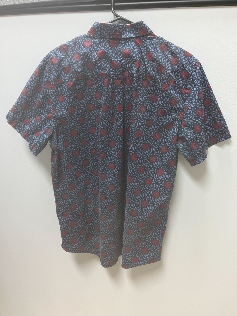 Ben Sherman Blue/Red Floral Button Up Shirt