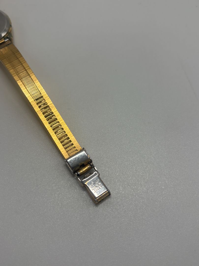 Seiko 3421-0079 Vintage 1980s Gold-Tone Quartz Watch