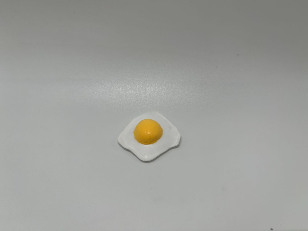 Egg Modeling Clay Magnet | Handmade
