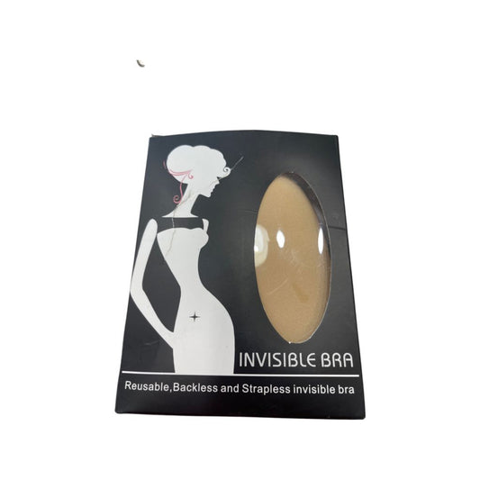 Invisible Bra, Nude and Black (2 piece)