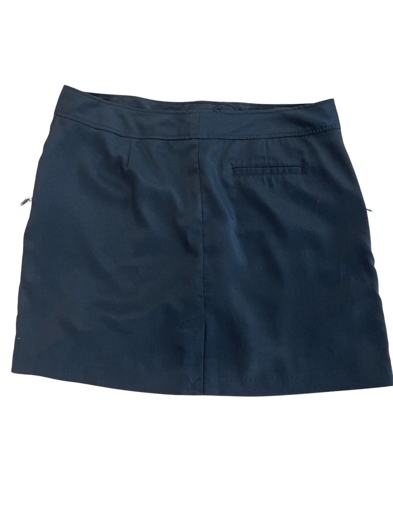 Izod Black Golf Skort with Pockets