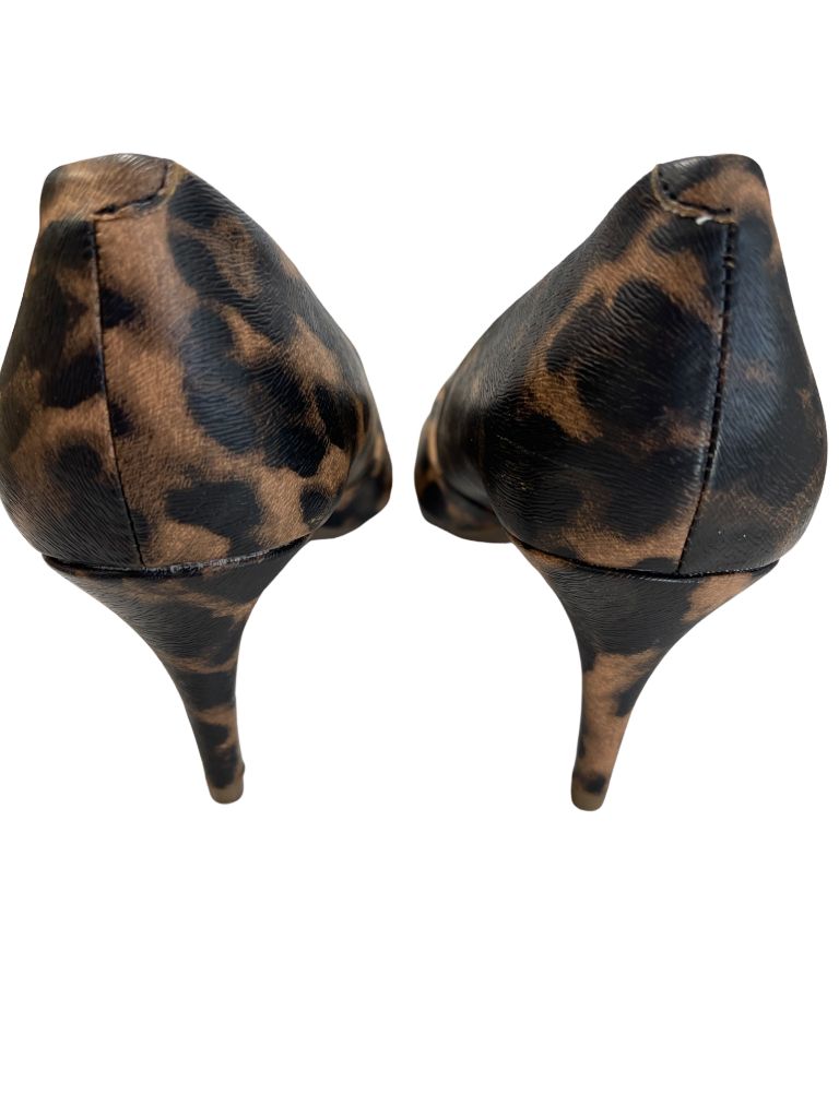 Kenneth Cole Reaction Brown Leopard Heels