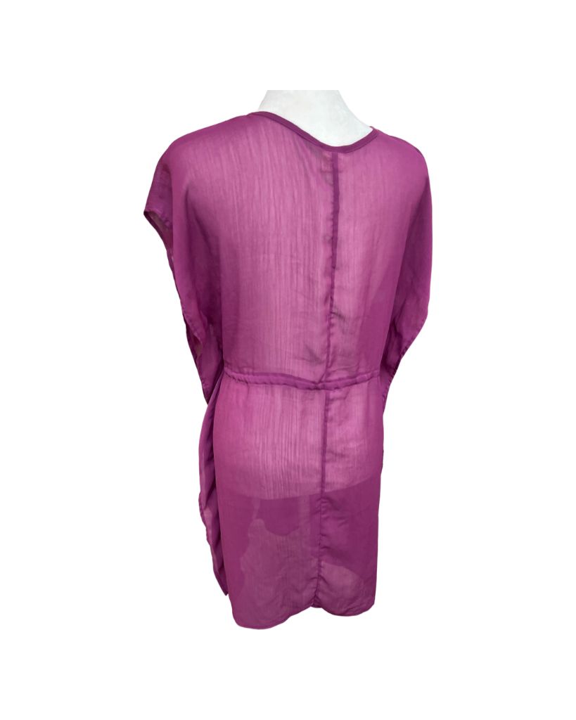 Merona Purple Swim Cover Up with Drawstring