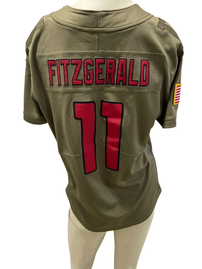 NFL Team Apparel Larry Fitzgerald AZ Cardinals Salute to Service Limited Jersey