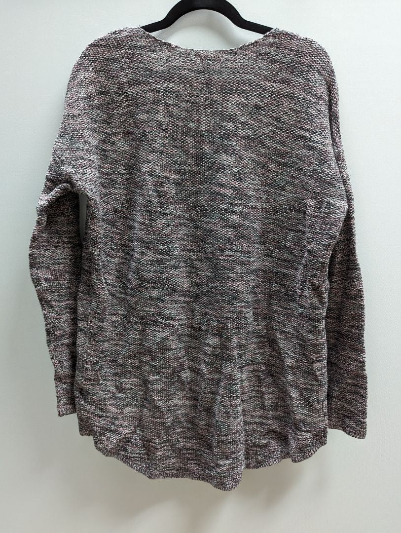 H&M Black/Multicolor V Neck Sweater