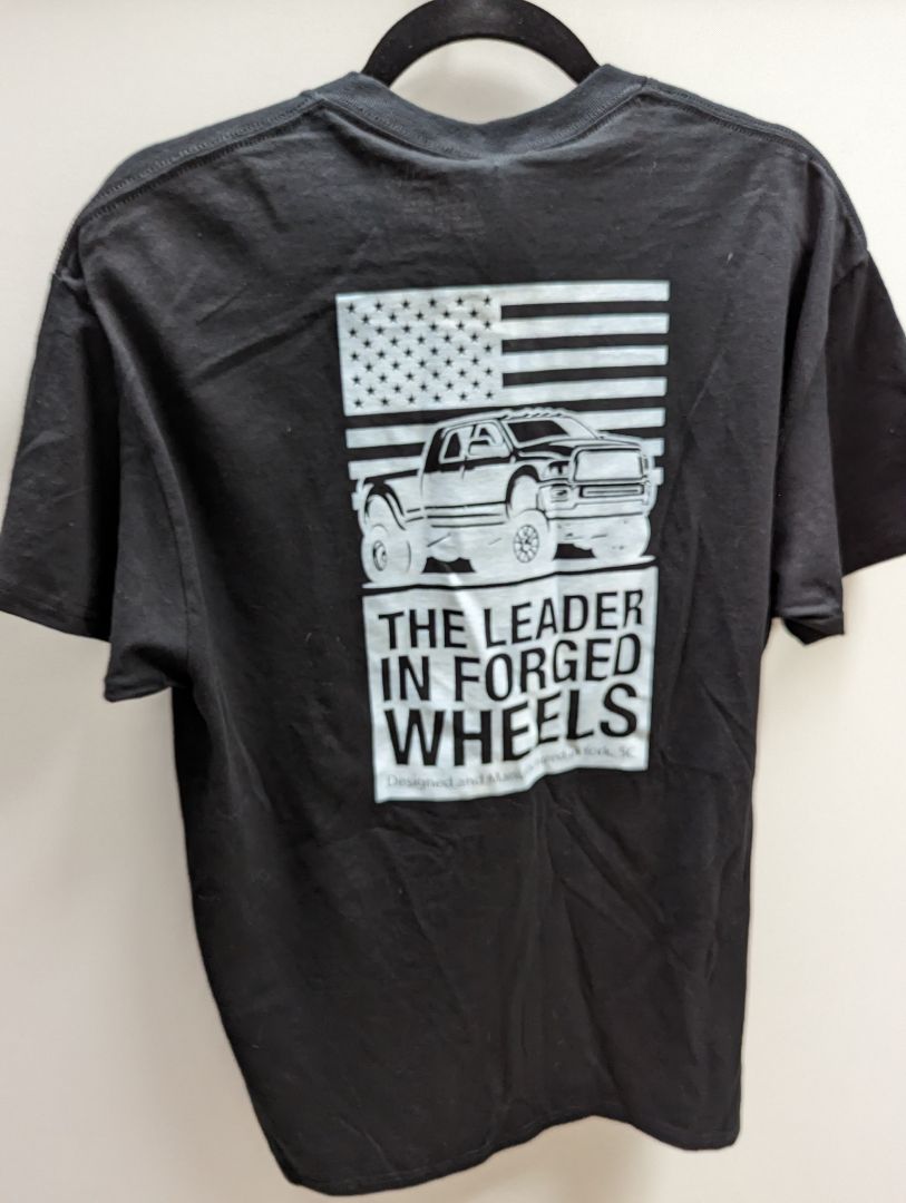 Gildan Black Short Sleeve 'Wheel Pros' Tee