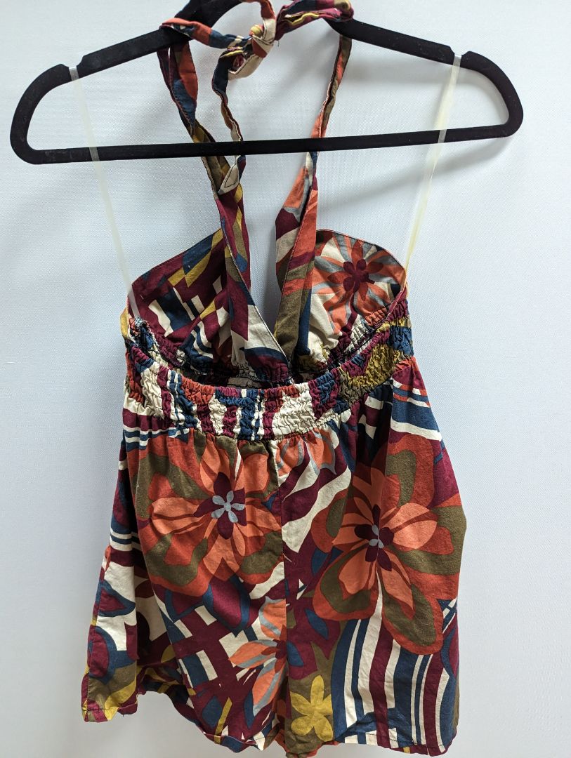 Xhilaration Multicolor Halter Romper