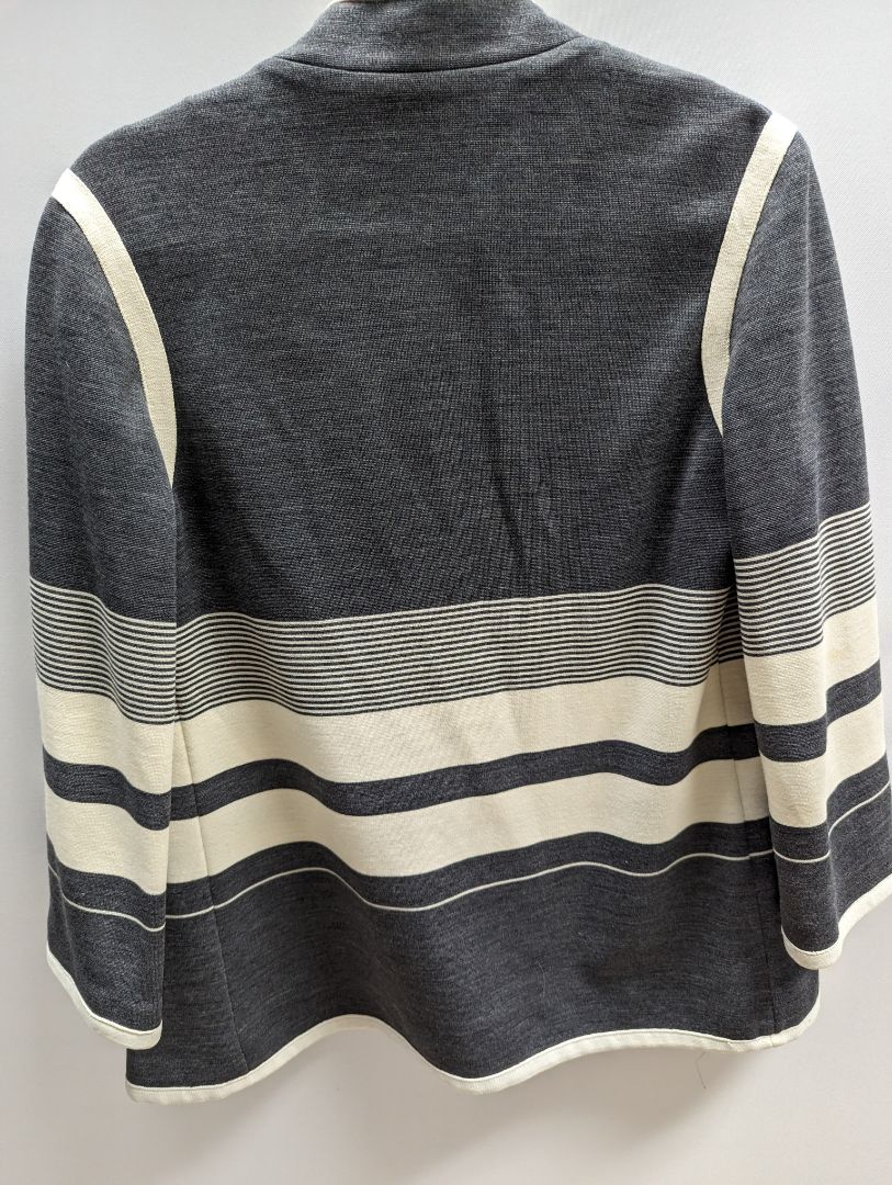 Butte Knit Vintage Grey and Cream Cardigan