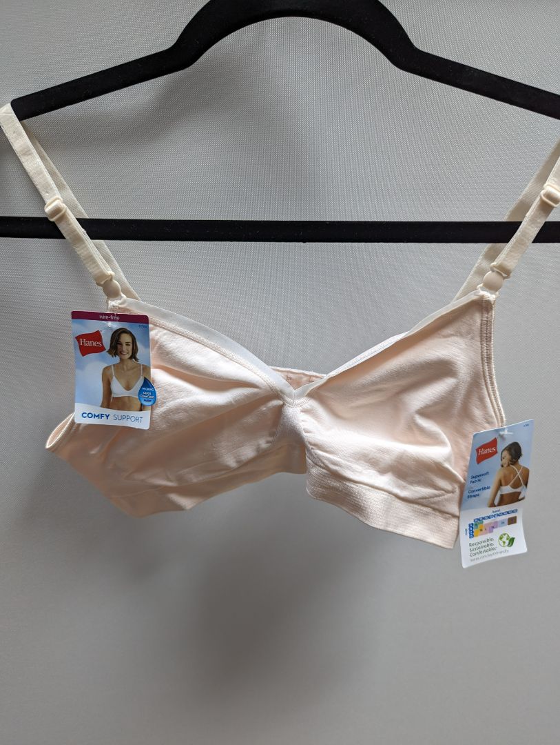 Hanes Nude Wire Free Bra