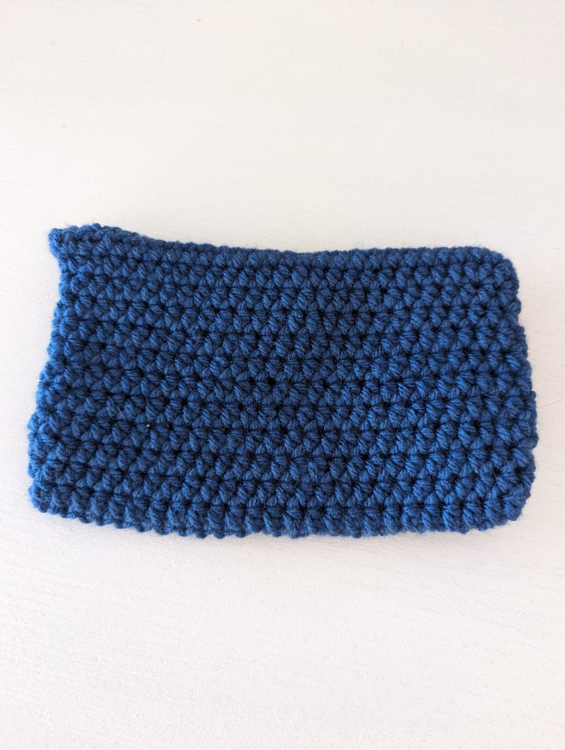 Recycled Threads Blue Coin Purse