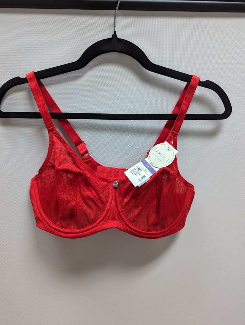 Parfait Enora Red Full Cup Underwire Bra