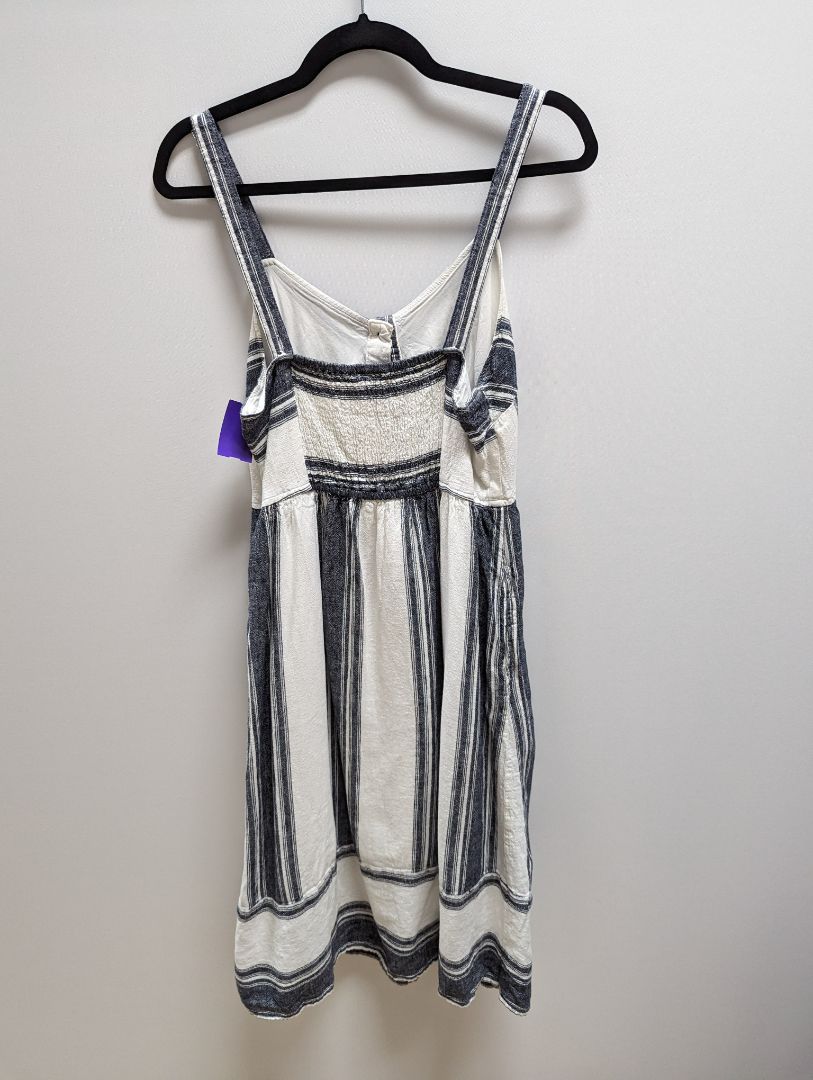 Universal Thread Blue and White Spaghetti Strap Midi SummerDress