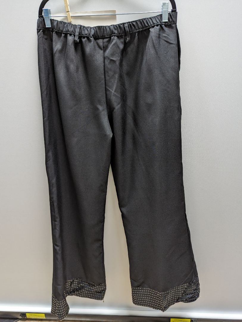 DreamGuy Black Disco Flare Legged Pant Costume