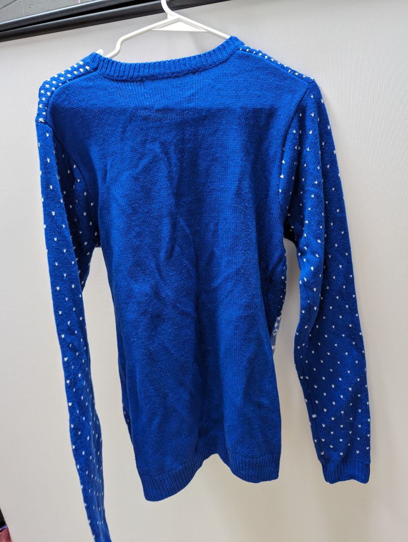 Jolly Sweaters Blue Ugly Christmas Snowman with Beer Sweater