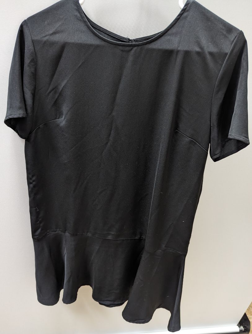 Mossimo Black Tunic Blouse