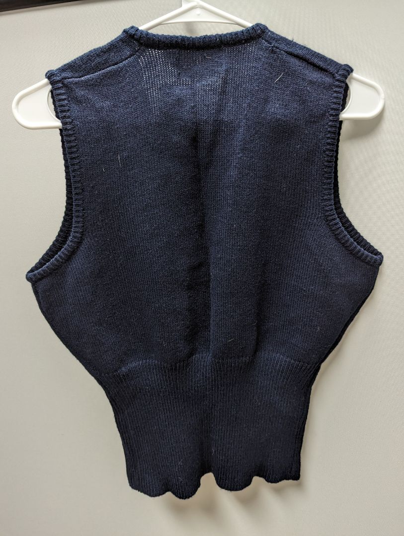 Gary Reed Navy Snug Fit Knit Tank