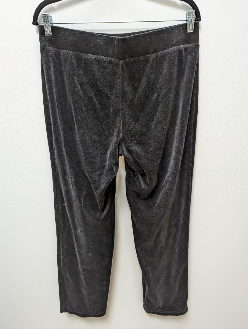 Talbots Black Suede Elastic Waist Pants