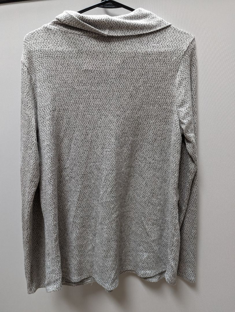 Misia Grey Long Sleeve Turtleneck Sweater