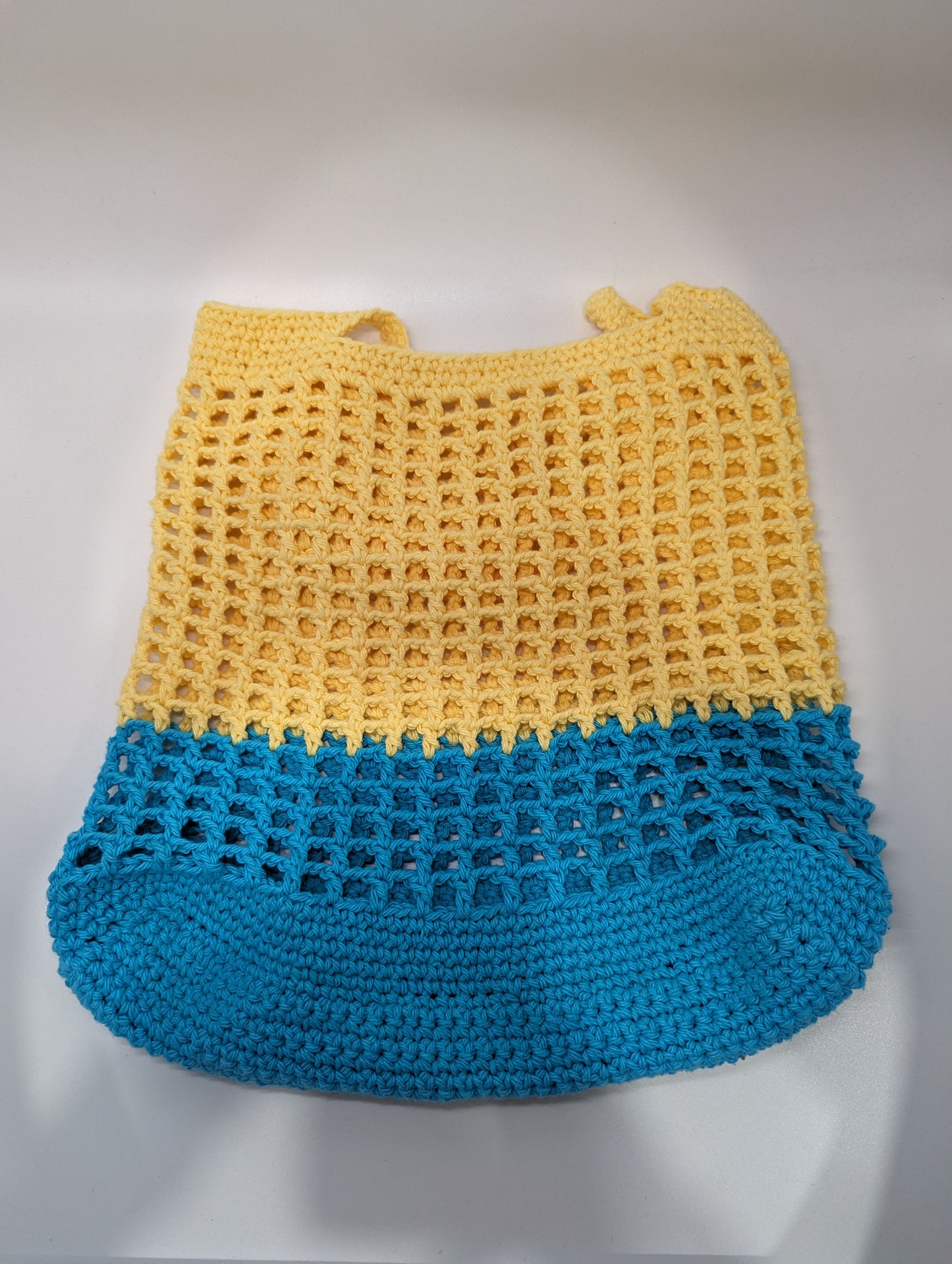 Thomson Teal Blue and Yellow Tote Shopping Bag