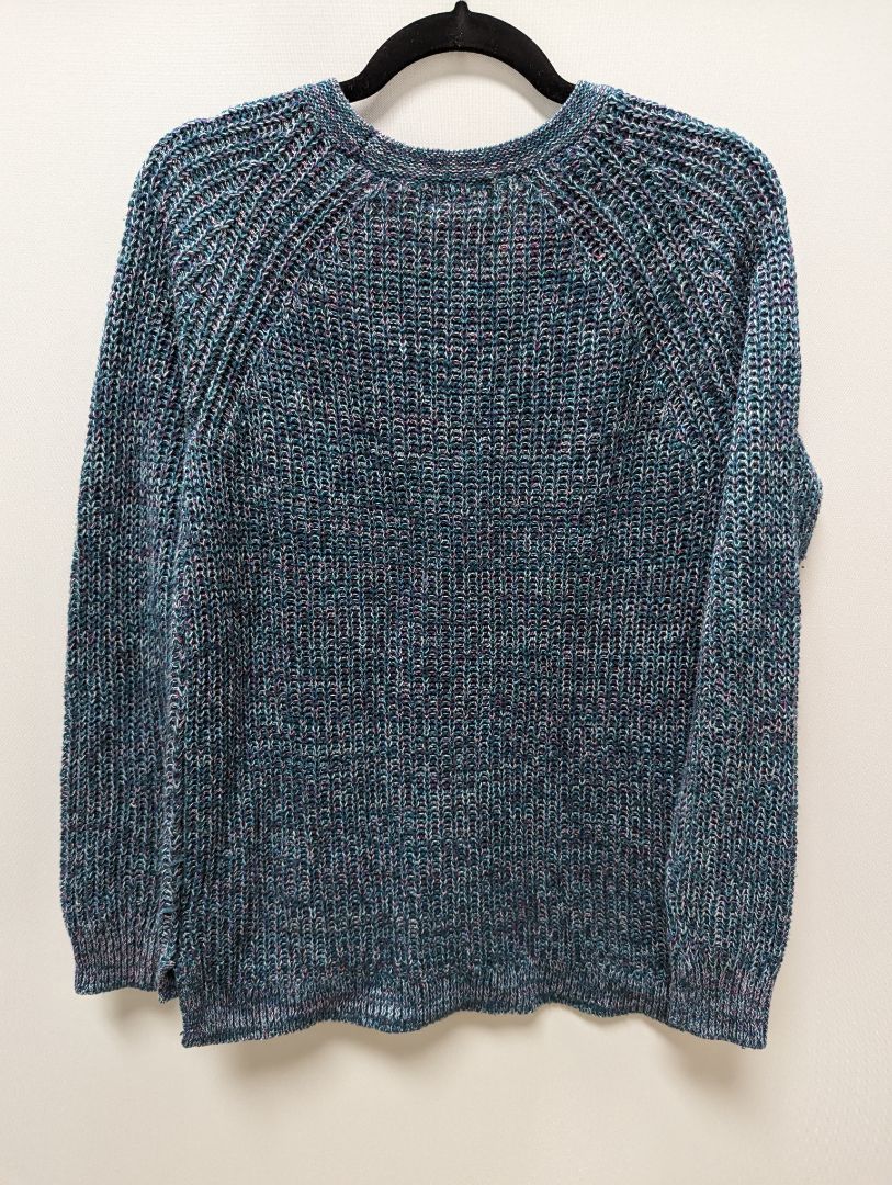 Faded Glory Blue and Purple Knit Sweater