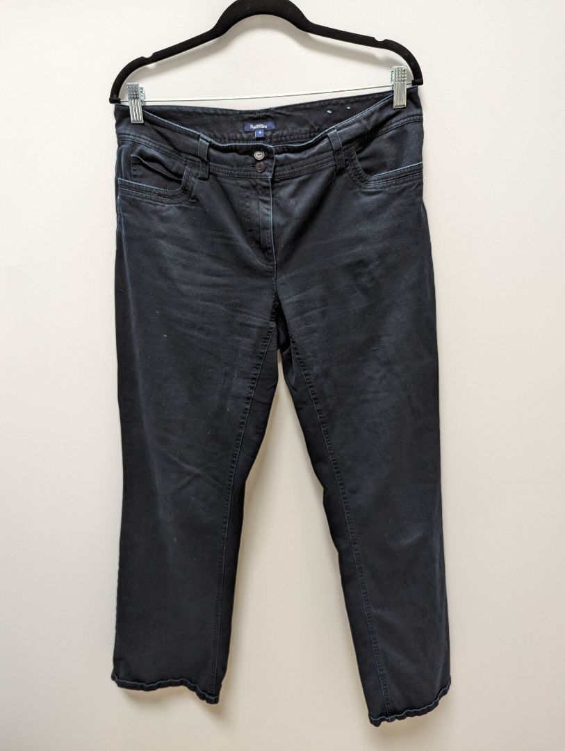 Reitmans Dark Wash Denim Straight Leg Jeans